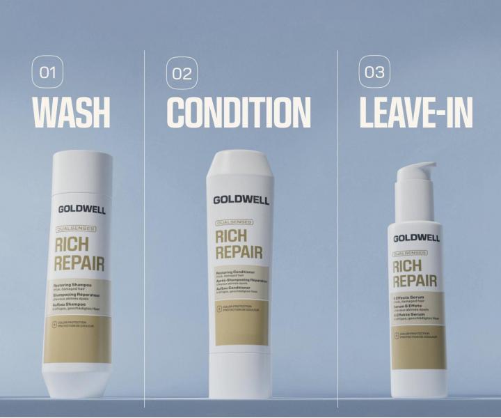Od�ywka regeneruj�ca do w�os�w suchych i zniszczonych Goldwell Dualsenses Rich Repair Restoring Conditioner - 200 ml