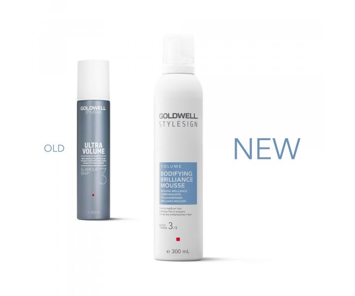 Pianka nadajca objto i poysk Goldwell Stylesign Volume Bodifying Brilliance Mouse - 300 ml