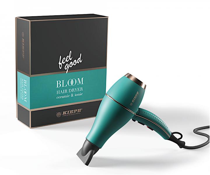 Profesjonalna suszarka do wosw Kiepe Bloom Turquoise - 2000 W - turkusowa