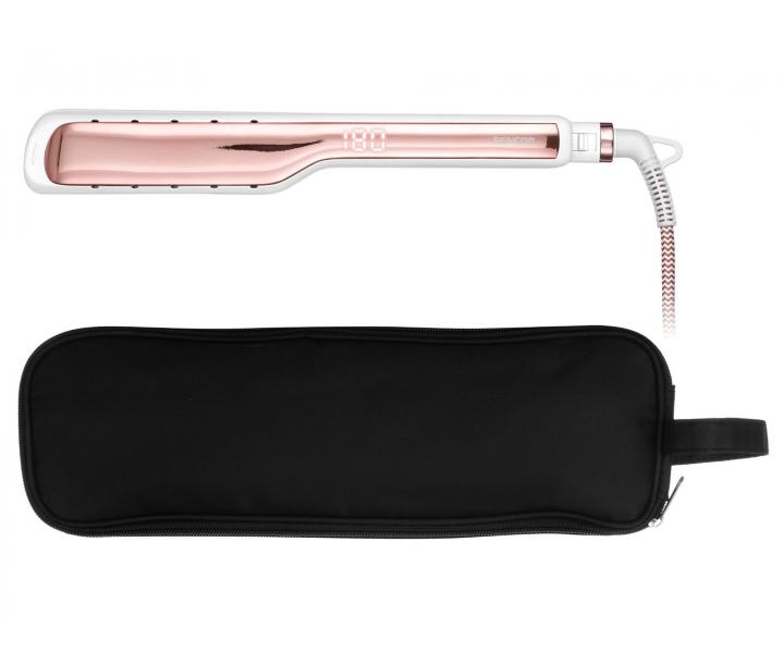 Prostownica do w�os�w Sencor SHI 5500GD - bia�a per�owa/r�owa