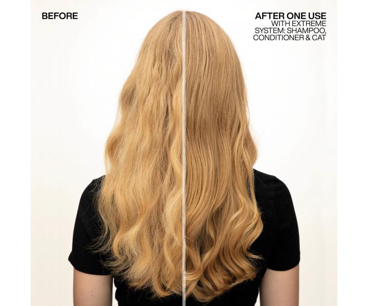 Odbudowujca kuracja proteinowa do wosw osabionych i uwraliwionych Redken Extreme Cat - 250 ml