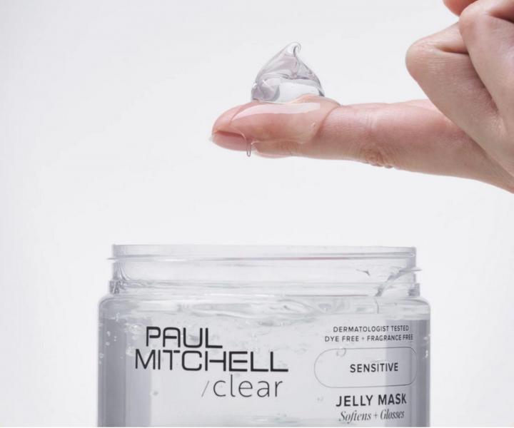 Nieobci��aj�ca maska nawil�aj�ca Paul Mitchell Clear Sensitive Jelly Mask - 50 g