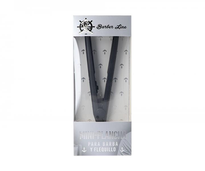 Profesjonalna mini prostownica do wosw i brody Eurostil Professional Barber Line 06569/50 - czarna