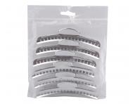 Klamra do ukadania fal Duko 8743 125 mm - aluminiowa - 6 szt