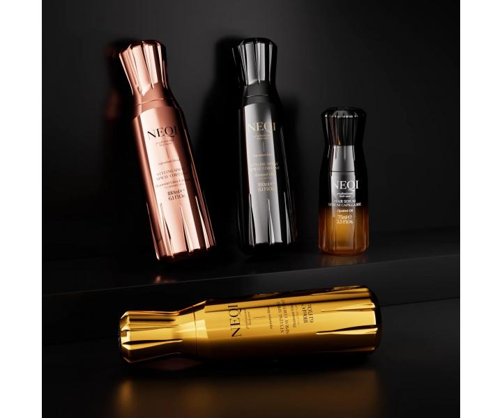 Termoochronny spray nadajcy poysk i gadko do wszystkich rodzajw wosw Neqi Styling Spray Diamond Glass Ultimate - 180 ml