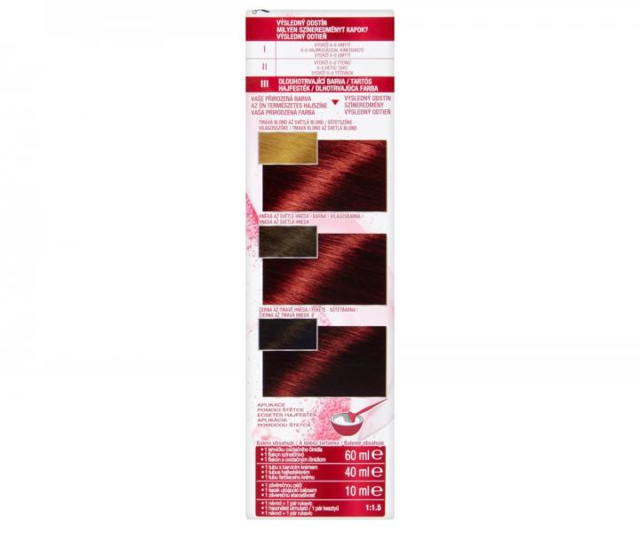 Farba do trwa�ej koloryzacji Garnier Color Sensation 5.62 intensywny szlachetny granat