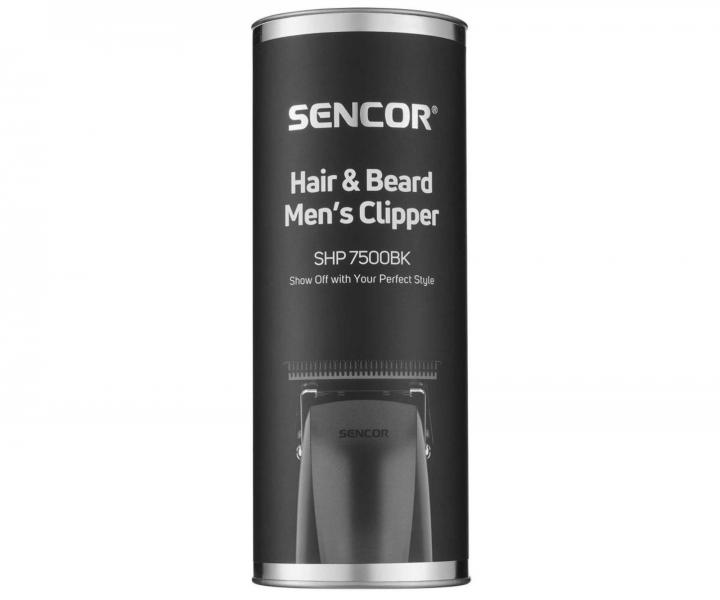 Trymer do wosw i brody Sencor Hair&Beard Men's Clipper SHP 7500BK - szary