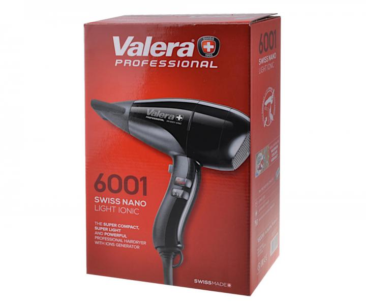 Suszarka do w�os�w Valera Swiss Nano 6001 Light Ionic - 1800 W - czarna