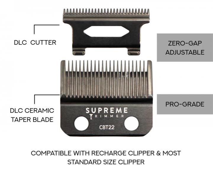 Ostrze Supreme Trimmer CBT22 do maszynki Supreme Trimmer Recharge STC779 - 0,2-1,5 mm