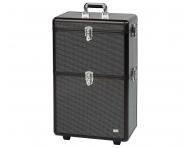 Profesjonalny kufer fryzjerski i kosmetyczny Sibel - czarny