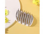 Szczotka do w�os�w z w�osiem nylonowym Sister Young Mila Pocket Hair Brush - bia�a