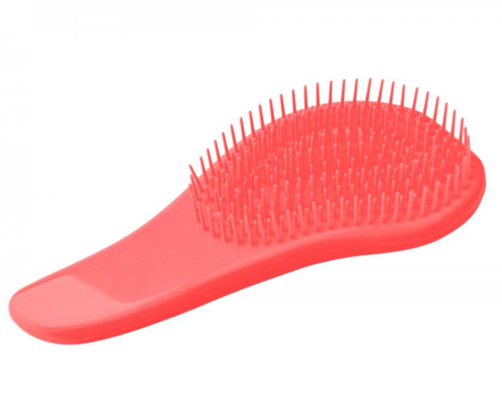 Szczotka do rozczesywania wosw Sibel Mini Detangling Brush - koralowy