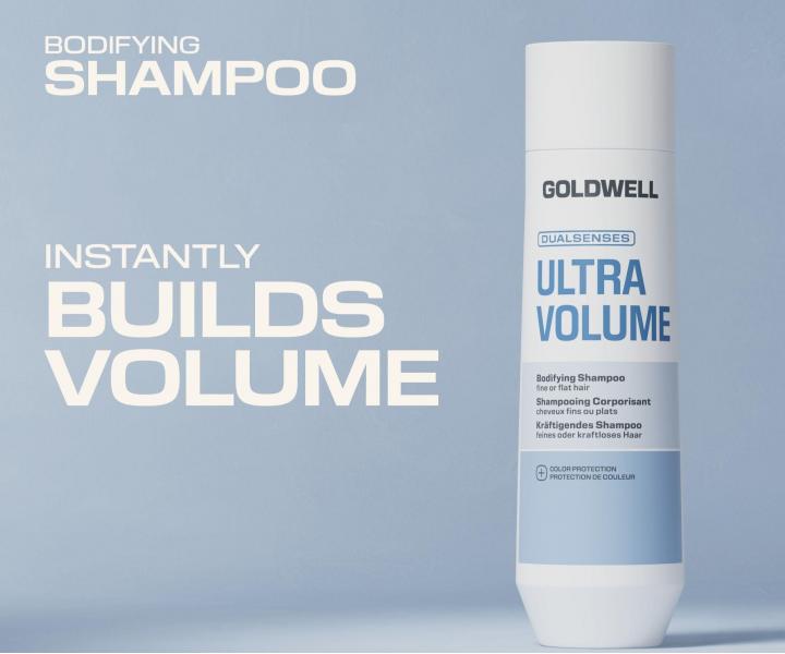 Szampon nadaj�cy obj�to�� w�osom cienkim i oklapni�tym Goldwell Dualsenses Ultra Volume Bodifying Shampoo - 250 ml