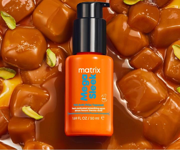 Wyg�adzaj�ce serum termoochronne do w�os�w niesfornych Matrix Mega Sleek 96H Anti-Frizz TopCoat Serum - 50 ml