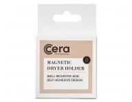 Magnetyczny uchwyt na cian do suszarek do wosw Cera - czarny metaliczny