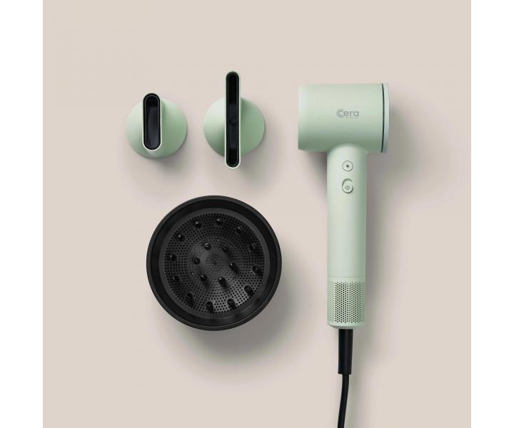 Profesjonalna suszarka do wosw Cera Pro BLDC Dryer - 1600 W - jasnozielona matowa