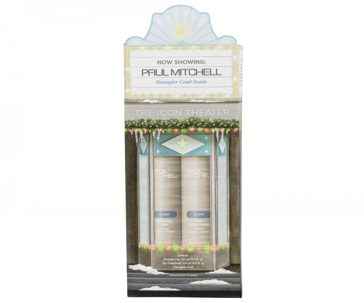 Zestaw upominkowy nawilajcy i regenerujcy wosy Paul Mitchell The Classic Trio + grzebie gratis