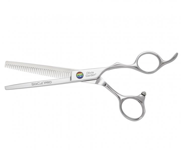 Zestaw no�yczek fryzjerskich 5,75" i dega��wek 6,35" Olivia Garden SilkCut Pro Pride Edition