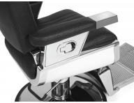 Fotel fryzjerski barberski Sibel Barburys Jethro - czarny