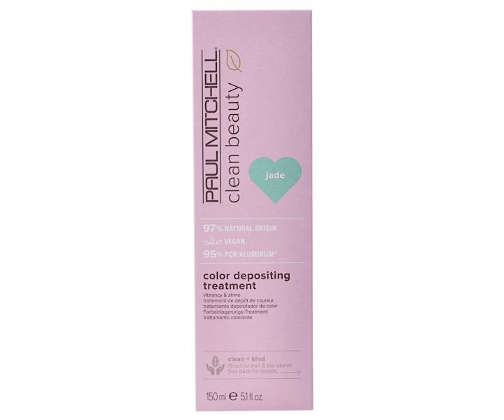Odywcza maska koloryzujca Paul Mitchell Clean Beauty Color Depositing Treatment - turkusowa - 150 ml