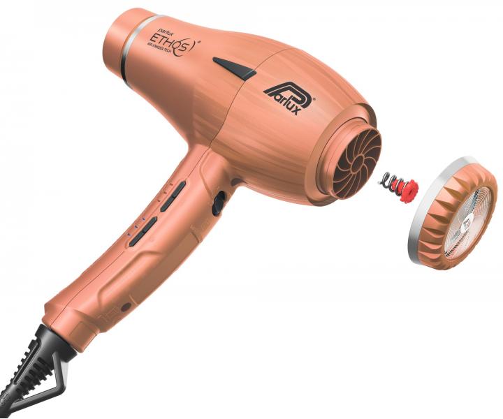 Profesjonalna suszarka do wosw Parlux Ethos - 2300 W - miedziana