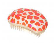 Szczotka do rozczesywania wosw Tangle Teezer Original Mini Leo Orange - biao-pomaraczowa