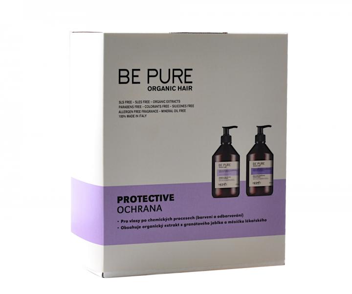 Zestaw upominkowy do wosw farbowanych Niamh Be Pure Protective