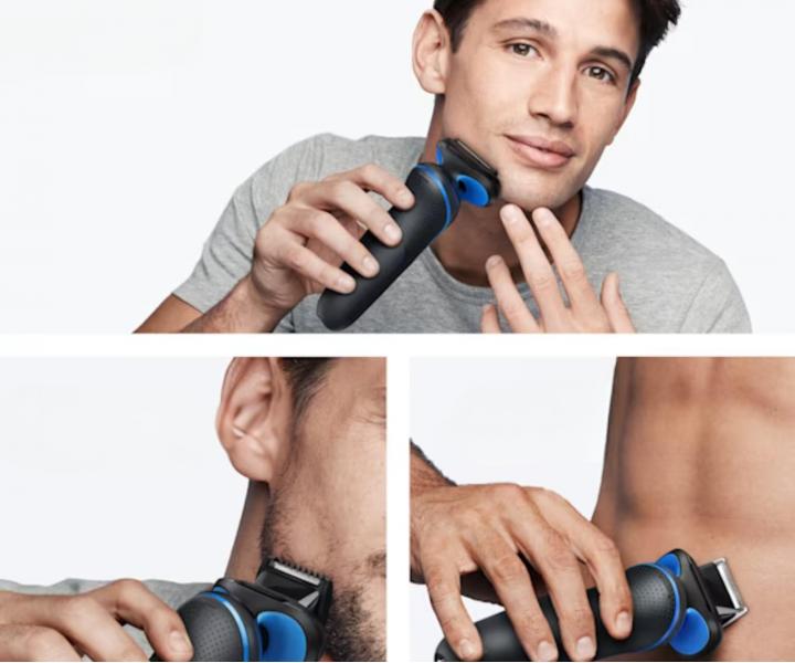 Golarka foliowa Braun Series 5 52-B1650s - czarno-niebieska