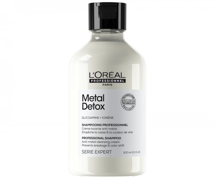 Zestaw upominkowy do w�os�w farbowanych i zniszczonych Lor�al Professionnel Serie Expert Metal Detox Duo