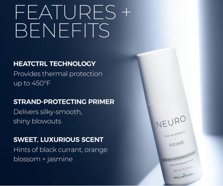 Serum termoochronne chroni�ce przed wysok� temperatur� Paul Mitchell Neuro Prime Blowout Primer - 150 ml