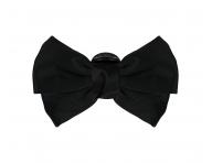 Klamra do w�os�w z aksamitn� kokard� Invisibobble Clipstar M Eclipse Nuit Knot - czarna