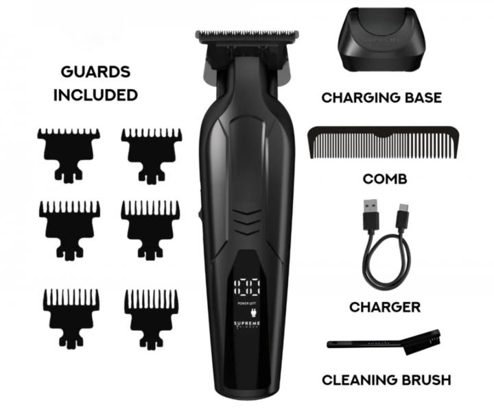 Profesjonalny trymer do w�os�w Supreme Trimmer Vader Lite ST3700 - czarny