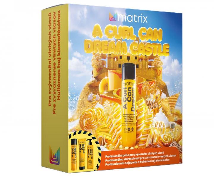 Zestaw upominkowy do w�os�w falowanych i kr�conych Matrix A Curl Can Dream Castle