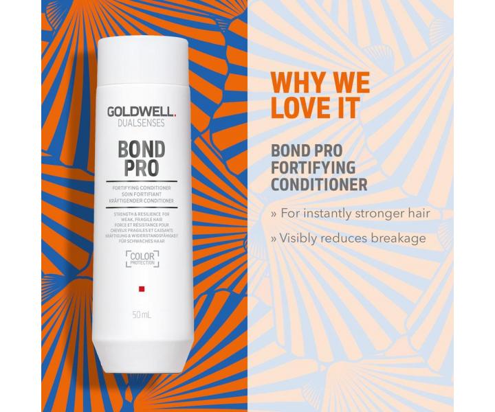 Seria wzmacniajca do wosw osabionych i amliwych Goldwell DS Bond Pro