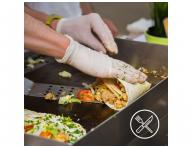 Rkawiczki lateksowe pudrowane Espeon Latex Fit - 100 szt. - biae - M