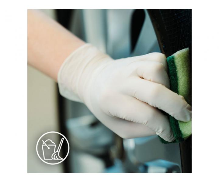 Rkawiczki lateksowe pudrowane Espeon Latex Fit - 100 szt. - biae - L