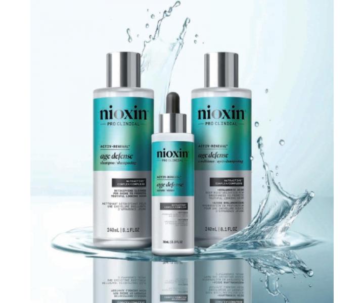 Od�ywka nawil�aj�ca do w�os�w starzej�cych si�, suchych i �amliwych Nioxin Age Defense Conditioner - 240 ml