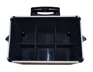 Kufer 3-czciowy na kkach Hairway - czarny