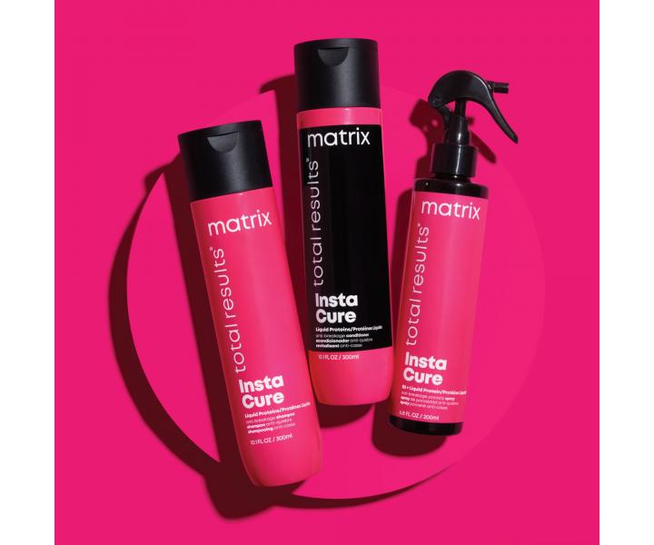 Spray z pynnymi proteinami przeciw amliwoci i porowatoci wosw bez spukiwania Matrix Instacure - 200 ml