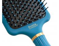 Szczotka do w�os�w Olivia Garden�NanoThermic Paddle Nylon Peacock