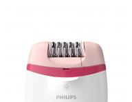 Depilator damski Philips Satinelle 4000 BRE255/00 - bia�o-r�owy