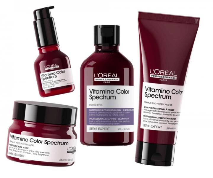 Seria do intensywnej pielgnacji wosw farbowanych Loral Professionnel Vitamino Color Spectrum