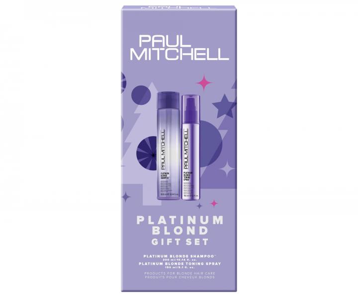 Zestaw upominkowy do w�os�w blond Paul Mitchell Platinum Blond Gift Set