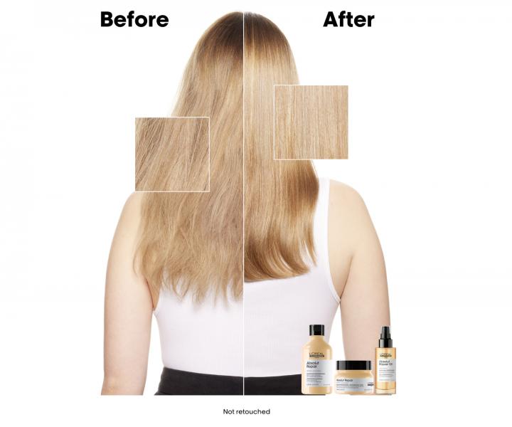 Szampon do wosw suchych i zniszczonych Loral Professionnel Serie Expert Absolut Repair - 500 ml, zapas