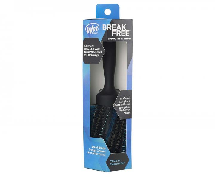 Okrga szczotka do wosw Wet Brush Break Free - czarna