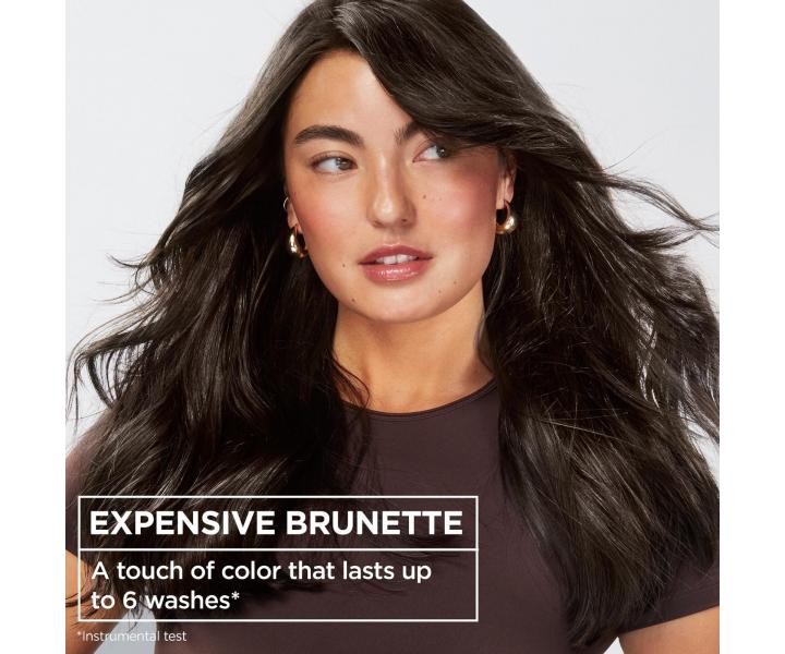 Maska koloryzuj�ca do w�os�w Garnier Olia Gloss Expensive Brunette - 150 ml - ch�odny br�z