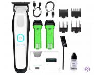 Profesjonalny trymer do w�os�w z wymiennymi akumulatorami Supreme Trimmer Recharge ST777/W - bia�y