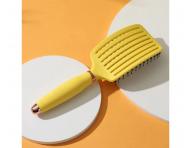 Szczotka do rozczesywania i suszenia w�os�w z w�osiem dzika i nylonowym Sister Young Ovia Hair Brush - ��ta