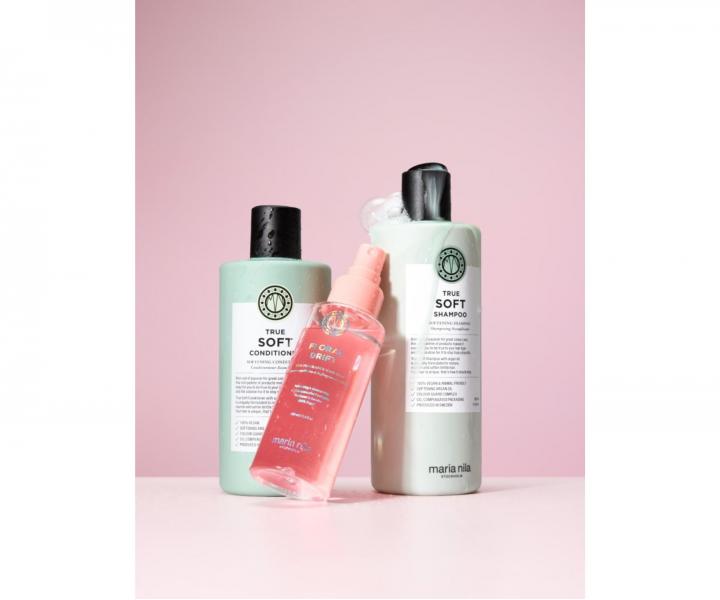 Zestaw upominkowy nawilajcy do wosw suchych z olejem arganowym Maria Nila True Soft Holiday Box