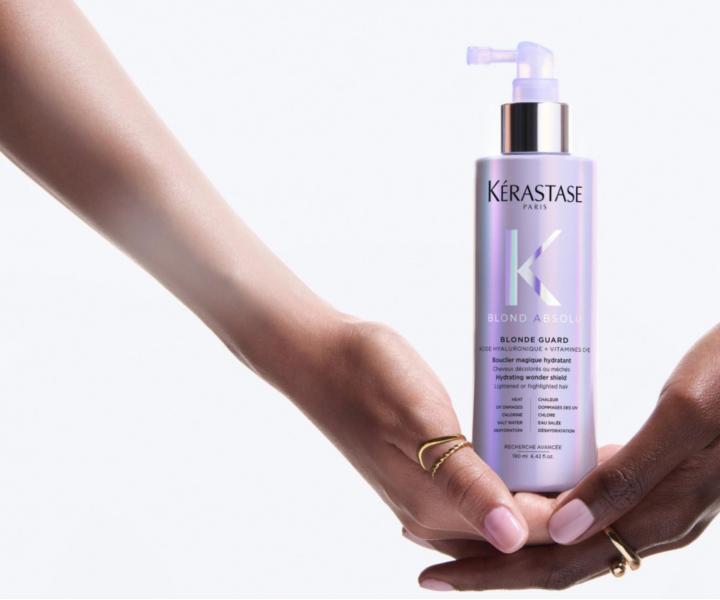 Piel�gnacja nawil�aj�ca bez sp�ukiwania do w�os�w blond i z pasemkami K�rastase Blond Absolu Blonde Guard - 190 ml